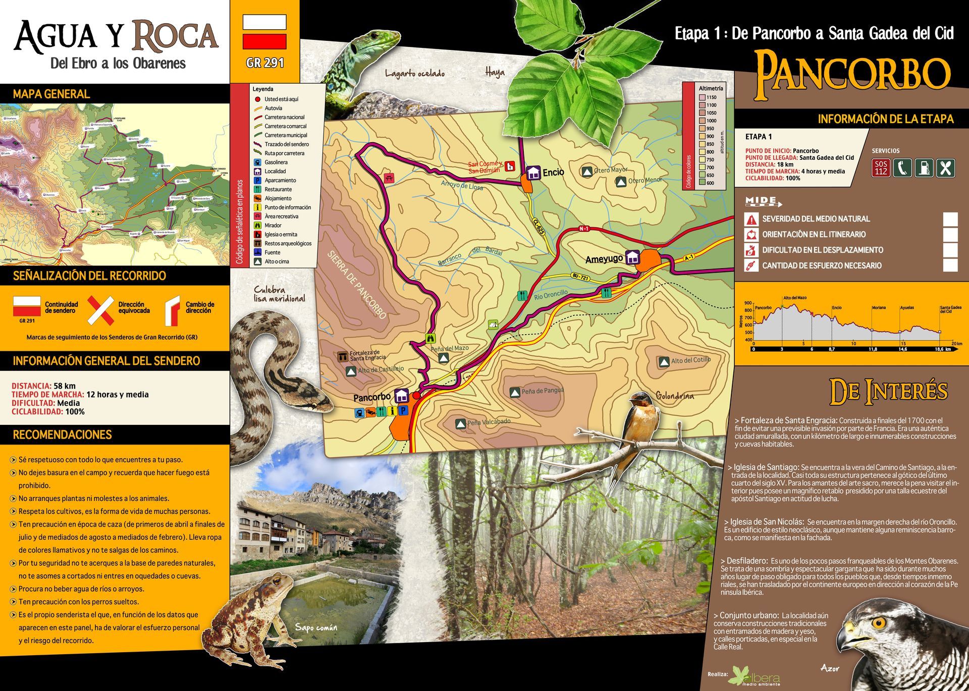 GR 291 AGUA Y ROCA (DEL EBRO A LOS OBARENES)
